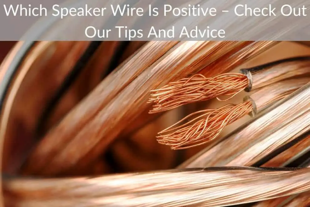 Which Speaker Wire Is Positive – Check Out Our Tips And Advice – Go ...